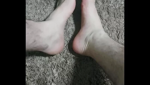 Twink 18+ Worshiping Feet in IntimateGay Foot Fetish Session