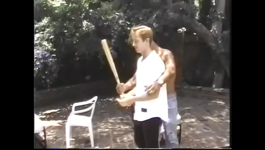Tad Ramsey Teaches JaStepSon Broderick Curveballs in Steamy Outdoor Gay Sex Scene