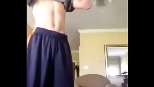 Hot 18–Year–Old Twink 18+ Shows Off His Big Cock in Sexy Gay Scene