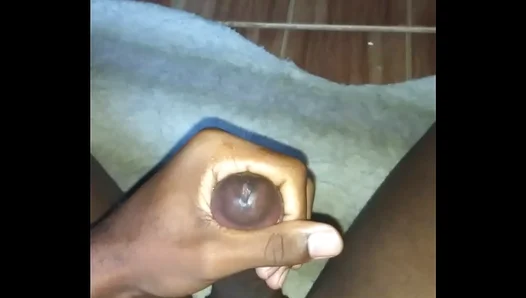 Enjoying Every Moment While Wanking Hard In A Hot Masturbating Session