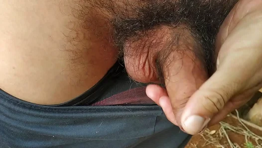 Soft Cock Turns Hard and Cums in Intense Gay Masturbation Session