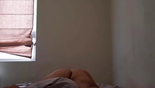 Relaxed Pillow Humping Solo Session By Amateur Gay Man