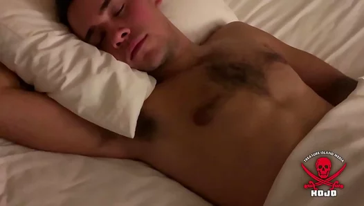 Sleepy Otter Gets Intense Handjob In Sweet Gay Sex Session