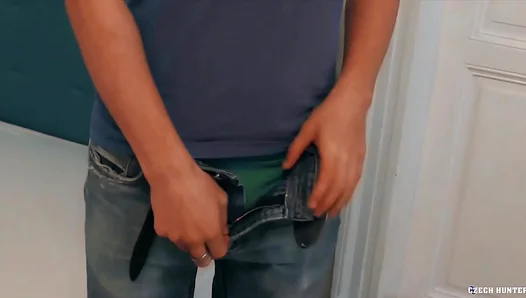 Czech Amateur Gets Paid For Raw POV Butt Fucking In Tight-Ass Action