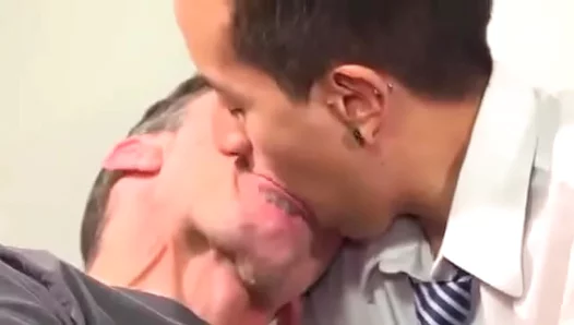 Step Dad Gets Intimate With Sexy Amateur StepSon In A Hot Gay Sex Scene