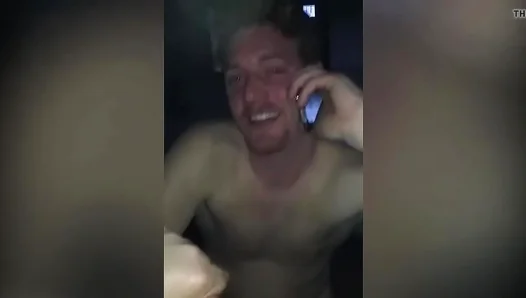 Amateur Guy Sucks Cock While On A Steamy Phone Call