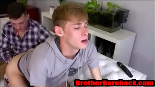 Finger and Bareback My Smooth Teen 18+ Twink's Tight Asshole