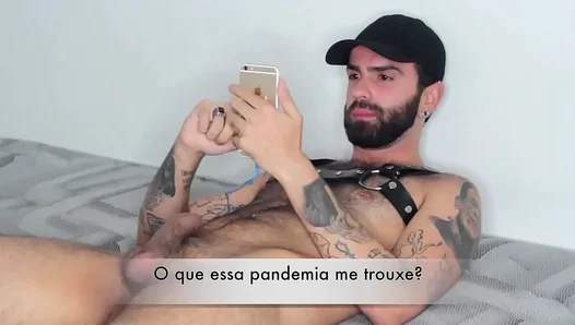 Hairy Hunks Engage in Steamy AmateurGay Blowjob Session