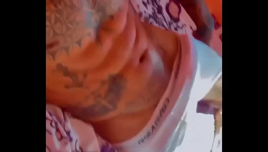 Gay Man Shows Off During Sexy Masturbation Session On Camera