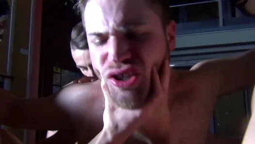 Mathieu Ferhati's First Fight With Ridley Dovarez in Intense FrenchGay Action