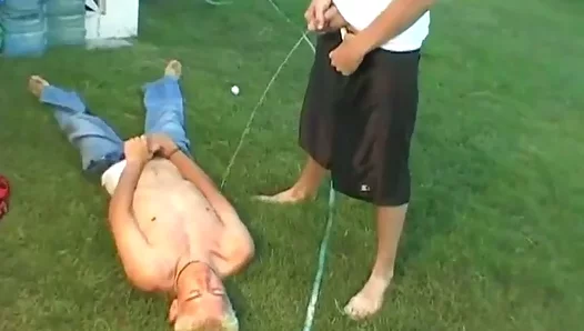 Teen 18+ Boy 18+s Get Wild – Outdoor Piss and Cum Group Adventure