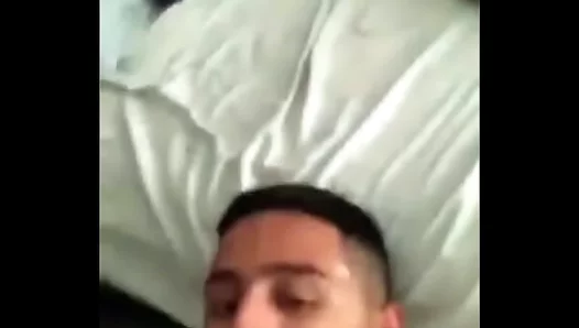 Smiling After Milk-Filled Blowjob In Hot Bukkake Scene