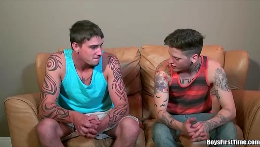 Muscle Men Engage in Hot Sword Action Outdoors with Big Cock Bliss