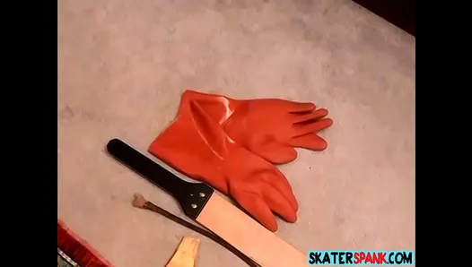 Dustin Kilimin Paddles Skinny Guy's Tight Ass Roughly