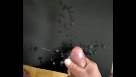 Thirsty SoloBoy 18+ Quenches Desire With Intense Cumshot Session