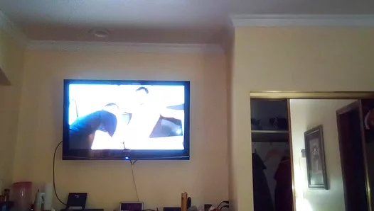 Caught on Security Cam – Bareback Gay Sex and Intense Masturbation Session