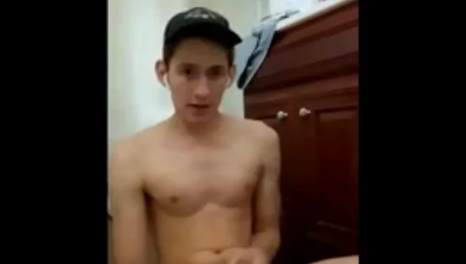 Brazilian Stud Shows OffHis Massive Dick in Solo Masturbating Session