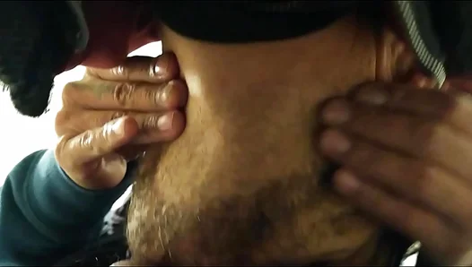 Amateur Ball Licker Gets Off On Blowjob In Restroom Cum Fest