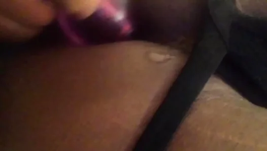 Gay Man Cumming Hard On Purple Dildo During Intense Anal Play