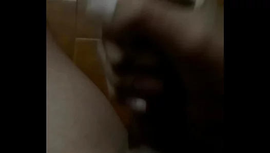 Gay Amateur Jerks Off Secretly in Bathroom Masturbation Scene