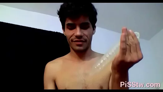 Fleshly Stroke – Twink Enjoys Intense Solo Hardcore Fetish Session