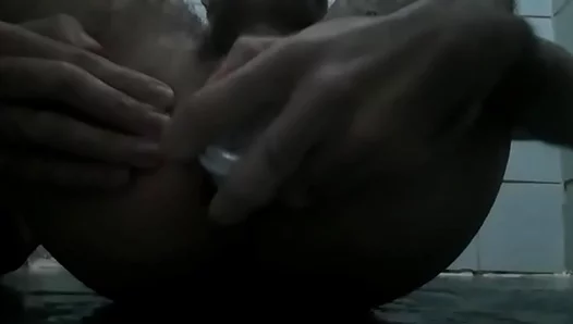 Teen 18+ Twink Gets Creative – Anal Fun With a Deodorant Dildo