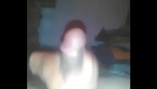 Cumming Hard in Bed – Amateur Masturbation with Big Cock