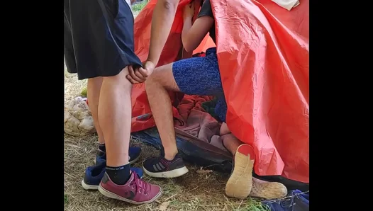 Mauro Gets Cucked By Big Black Cock In Hot LatinoGay Action