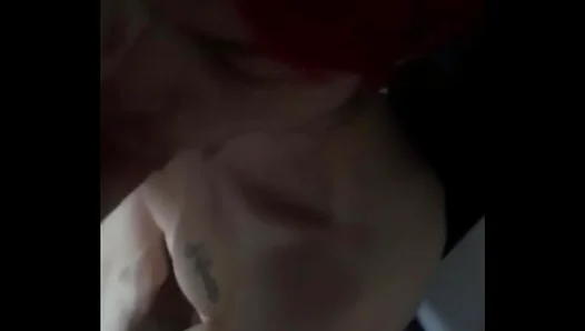 Twink Gags Delightfully on Cock in Intense BDSM Gay Blowjob Scene