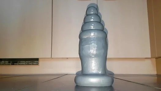 Huge Buttplug Masturbation – Part 1 - Amateur Anal Toy Fun