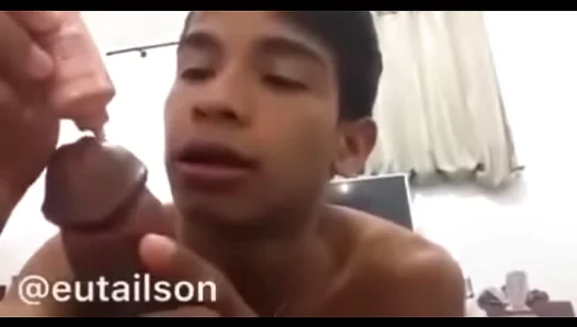 Amateur Gay Couple Reunites Passionately in Intimate Dove Kiss Scene