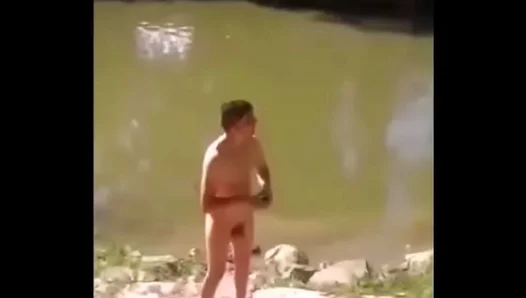 Hungarian Youtuber Trutyi Shows Off His Massive 22cm Cock In Steamy Outdoor Scene