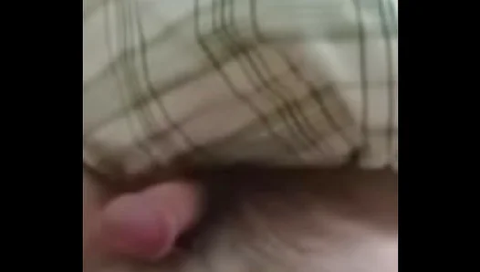 Eldar Jerks Off Hairy Dick and Cums Hard in Intense AmateurGay Session