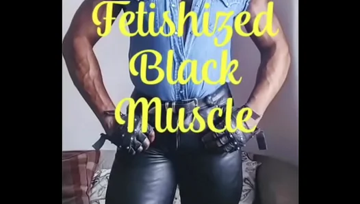 Brody RichardStepSon Shows Off His Black Cock in Mature Masturbation Fetish Clip