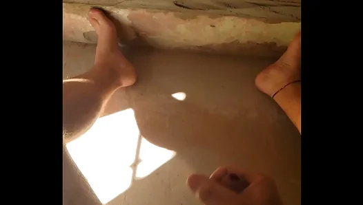 Hairy Dude Masturbates in Slow-Motion Cum Fest