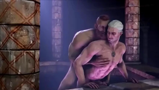 Relaxing Bath Turned Hot Gay Anal Session With Big Cock Action