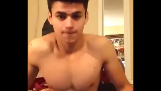 Teen 18+ Beauty Shows Off His Sexy Young 18+ Dick In Hot Gay Twink Action
