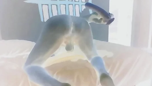 Dildo X-Ray Video Shows Intense HomemadeGay Toy Action