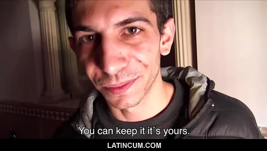 Scruffy Latino Stud GoesGay for Pay in Intense Anal Session with Big Cock Filmmaker