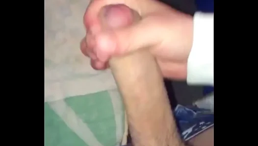 Big Dick Gay Solo Masturbation Ends in Explosive Cumshot