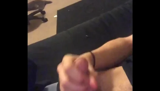 Hairy Teen 18+ Masturbates to Juicy Climax in Solo Gay Porn Scene