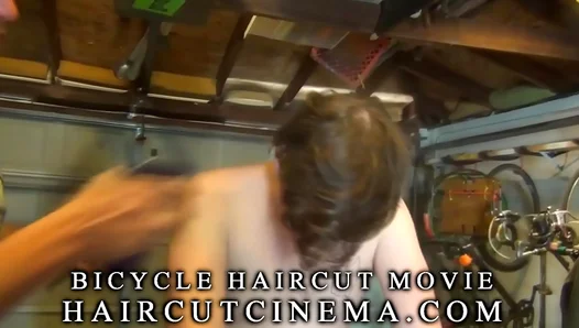 Jacob Gets Intimate Head Shave During Bondage Bike Session