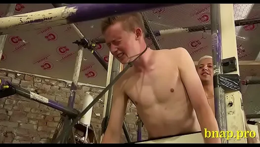 Yielding Gay Submissive Enjoys Intense BDSM Fetish Scene