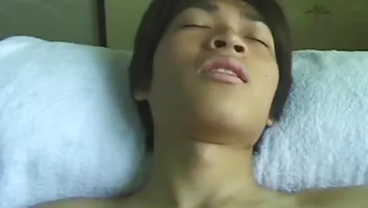 Teen Asian Twink Squeals In Deep POV Ass Fucking