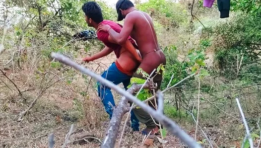 Stepbrother And Truck Driver Engage In Hot, Fast Forest Sex Adventure