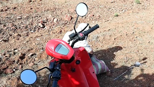 Scooter Ride To Mountain, Two Men Discover Hidden Pit, Intimate Adventure Unfolds