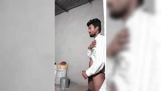 Desi Boy’s Sensual Nighttime Pleasure Session In Cozy Private Room