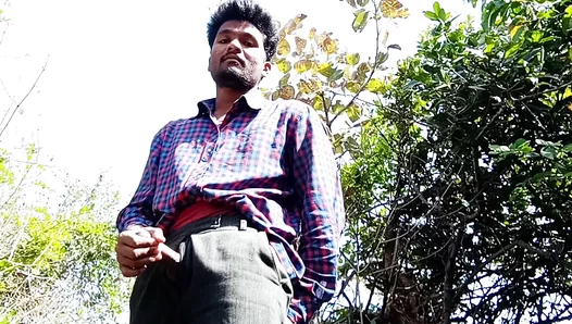 Desi Boy Exploring Desires, Intimate Forest Masturbation Adventure 18+