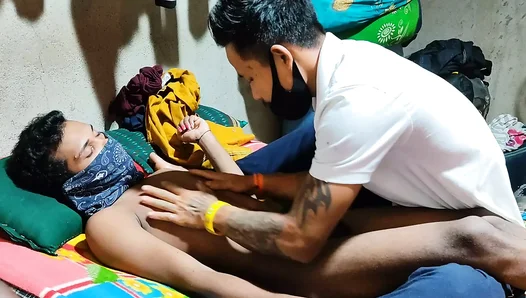 Three College Friends Shake And Fuck Each Other's Dicks In Intense Indian Threesome