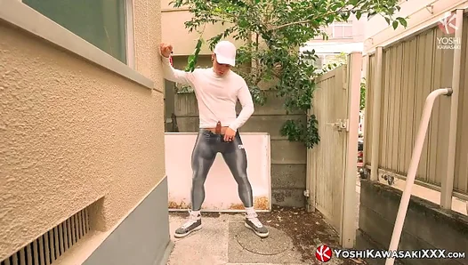 Yoshi Kawasaki Shows Exciting Outdoor Wank - Jav Gay Xxx